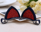 Set of Cute Cat Ear Hair Clips for Girls – Safe Hairpins & Headbands | Adorable Kids Hair Accessories