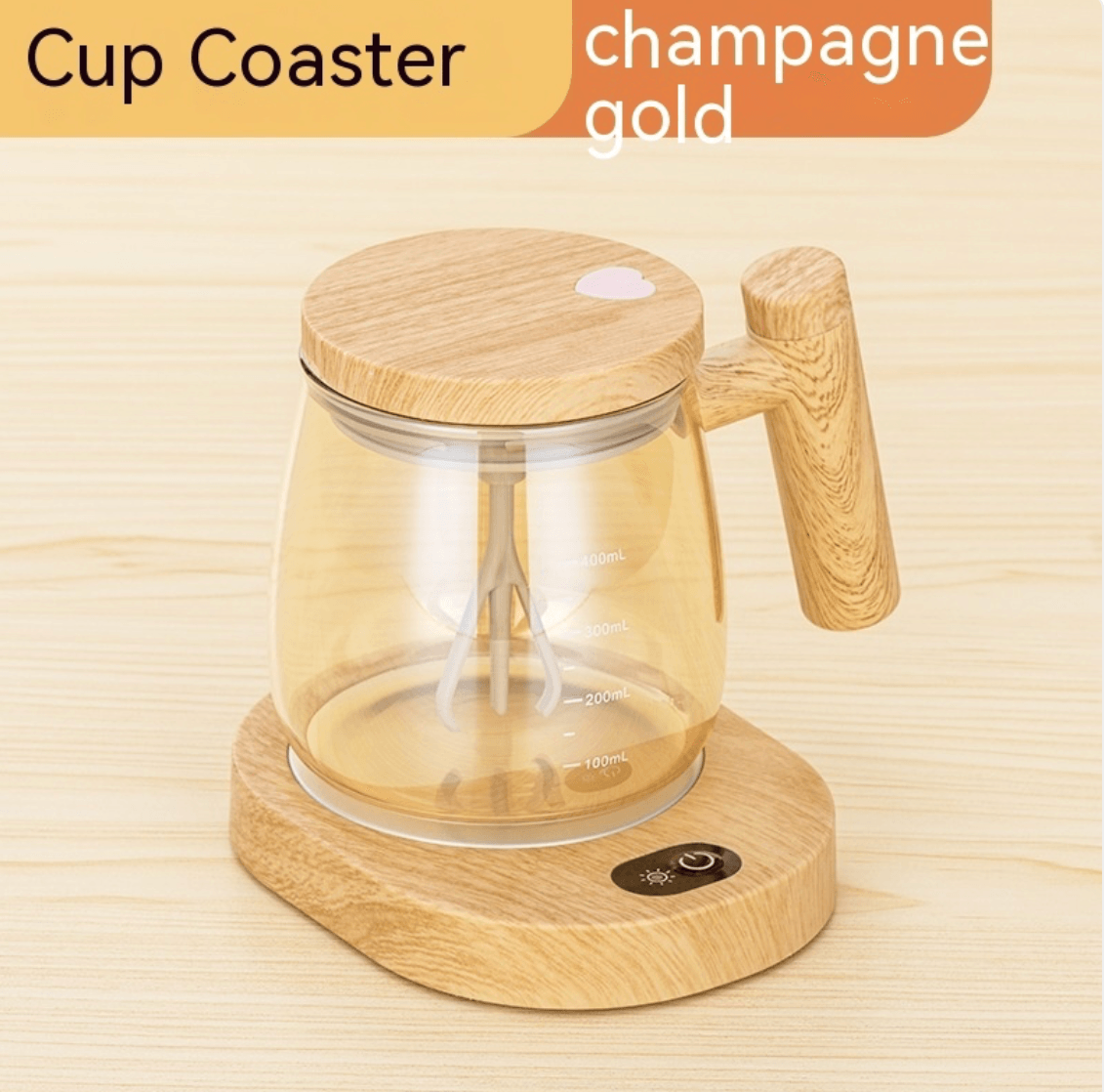 400ML Self-Stirring Coffee Mug – Electric Mixing Coffee Cup for Gym, Kitchen & Dining