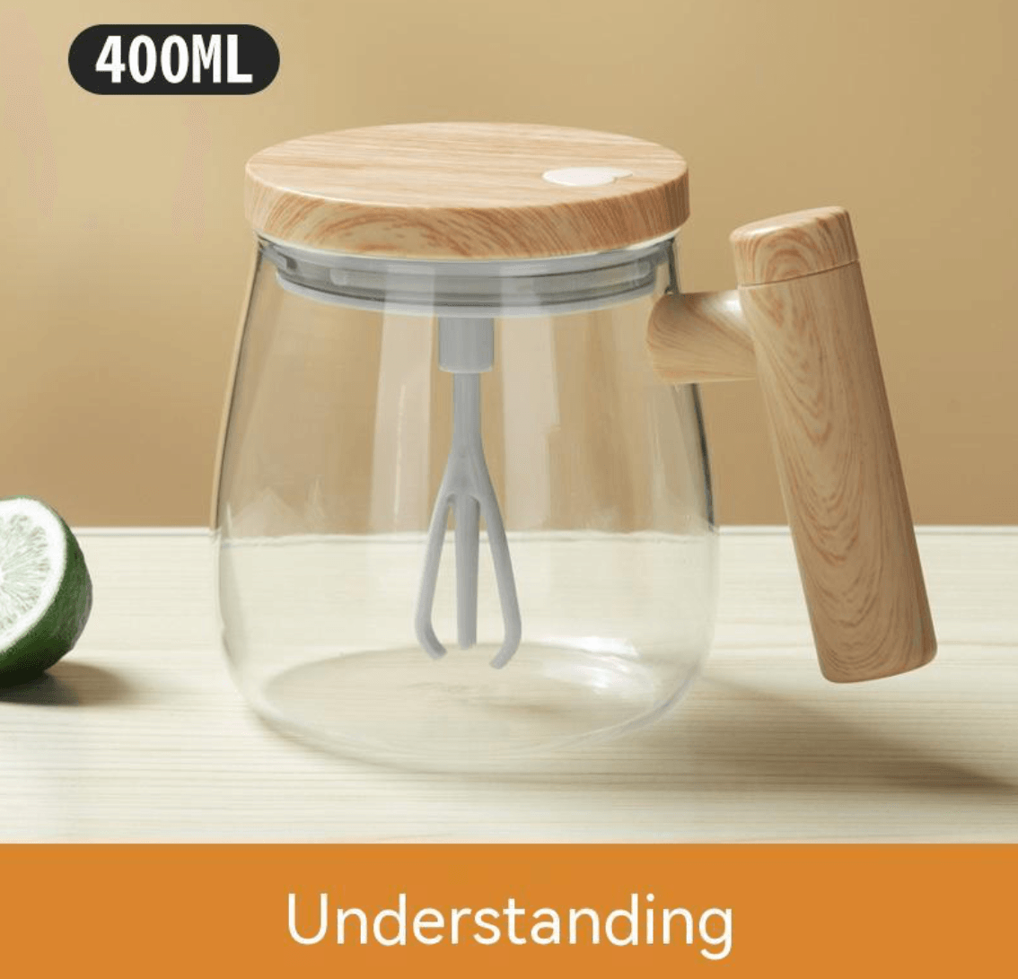 400ML Self-Stirring Coffee Mug – Electric Mixing Coffee Cup for Gym, Kitchen & Dining