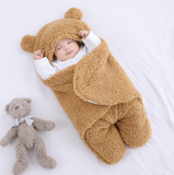 Baby Sleeping Bag – Cozy Winter Swaddle Blanket for Newborns