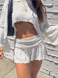 Women’s White Summer Shorts – Chic, Lightweight & Trendy Streetwear