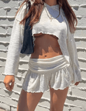 Women’s White Summer Shorts – Chic, Lightweight & Trendy Streetwear
