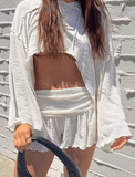 Women’s White Summer Shorts – Chic, Lightweight & Trendy Streetwear
