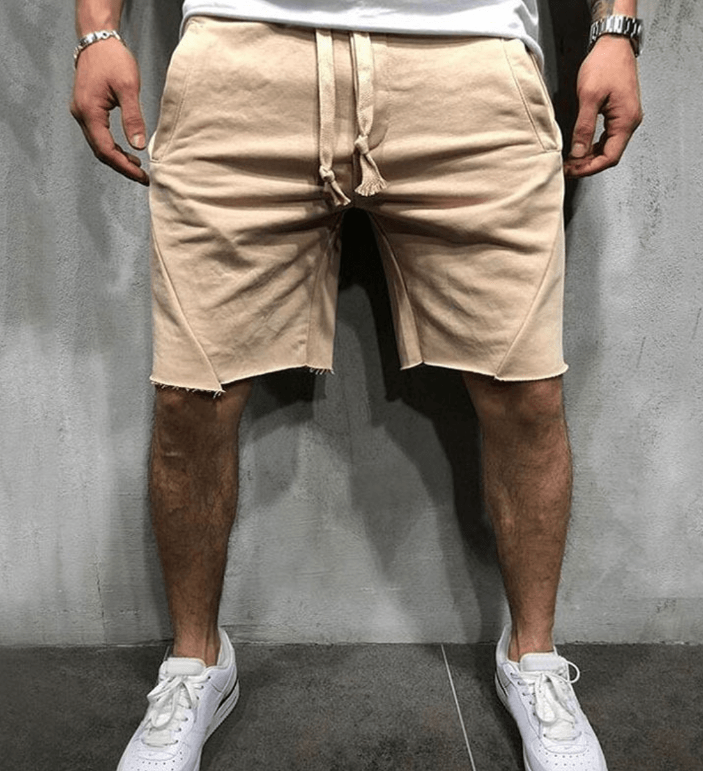 🔥 Summer Men’s Gym Sports Shorts – Lightweight & Sporty in Grey