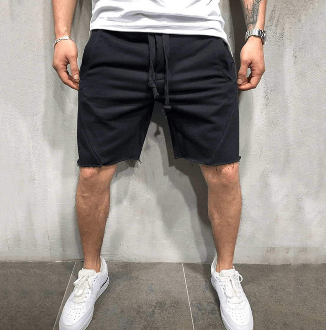 🔥 Summer Men’s Gym Sports Shorts – Lightweight & Sporty in Grey