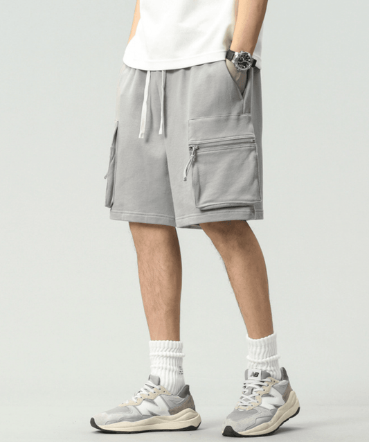 🔥 Fashion Mechanical Style Cargo Shorts for Men – Rugged & Functional