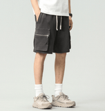 🔥 Fashion Mechanical Style Cargo Shorts for Men – Rugged & Functional