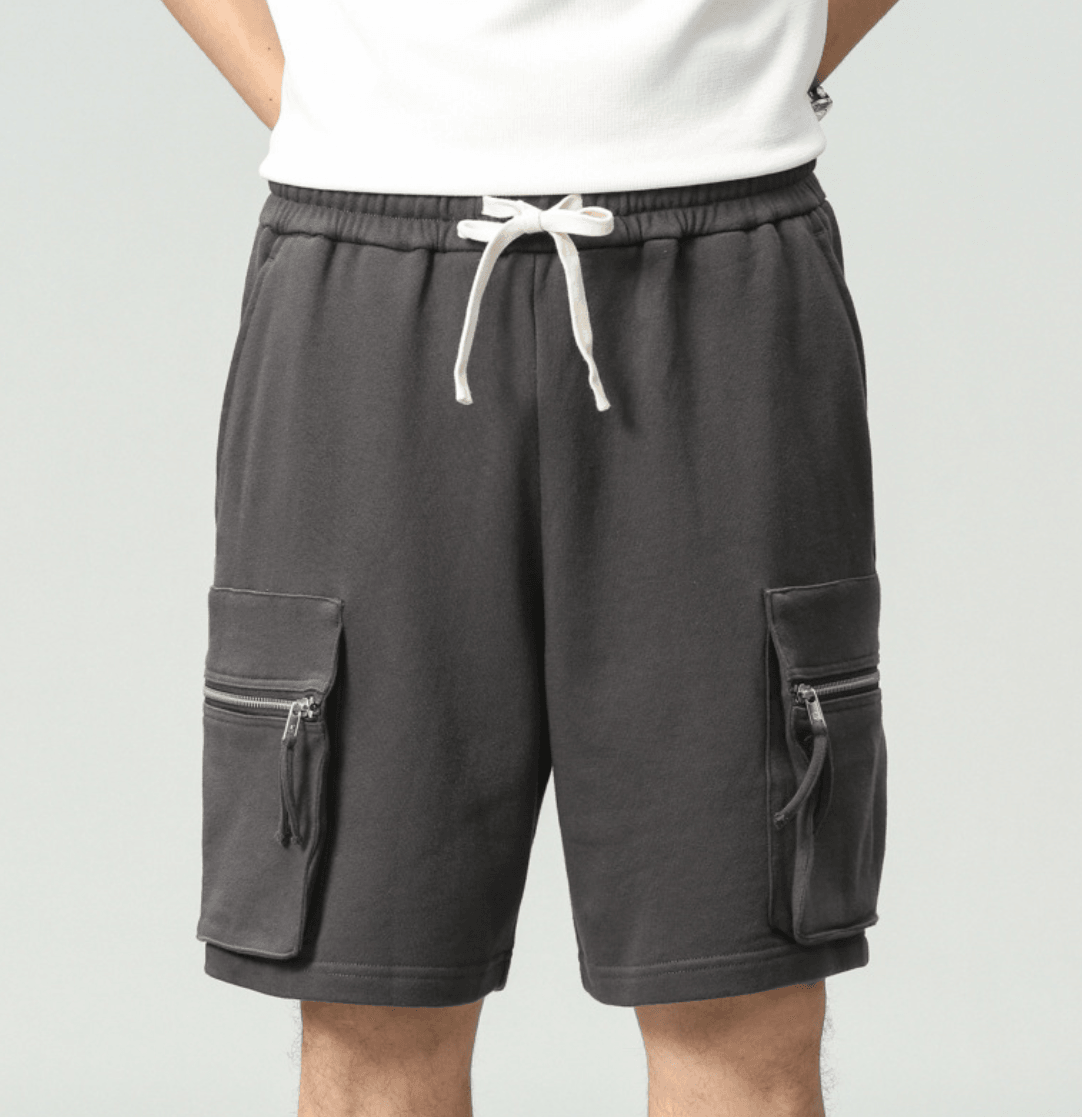 🔥 Fashion Mechanical Style Cargo Shorts for Men – Rugged & Functional