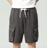 🔥 Fashion Mechanical Style Cargo Shorts for Men – Rugged & Functional