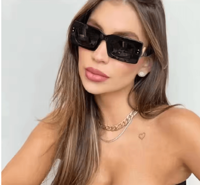 2025 Rectangular Sunglasses – New Women’s Brand Small Frame Shades