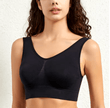 Women’s Seamless Push-Up Sports Bra – Non-Wire Bralette Crop Top, Breathable No-Pad Lingerie, Sizes S–5XL