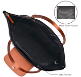 Fashion Nylon Foldable Travel Handbag for Women – Large Capacity Shoulder Bag, Trendy Underarm Tote, Lightweight Shopping Purse, Waterproof Duffel Style