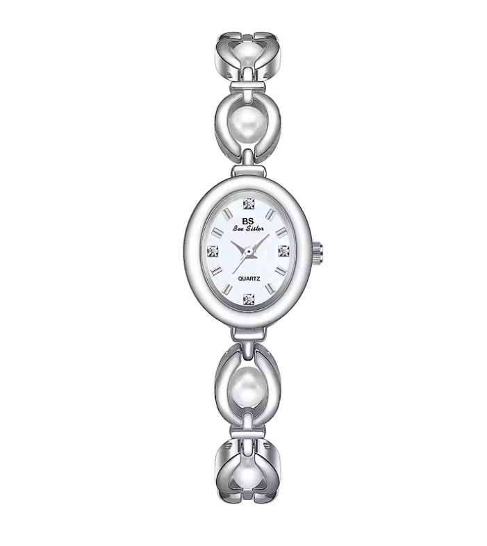 UTHAI Women’s Luxury Watch – Japanese Style Pearl Bracelet Quartz Watch – Elegant Jewelry Design, Waterproof Fashion Clock Gift for Ladies