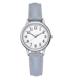 Women’s Candy Color Quartz Watch – Simple Dial, PU Leather Strap – Minimalist Fashion Wristwatch for Girls & Ladies | Reloj de Mujer Montre Femme