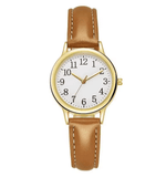 Women’s Candy Color Quartz Watch – Simple Dial, PU Leather Strap – Minimalist Fashion Wristwatch for Girls & Ladies | Reloj de Mujer Montre Femme