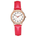Women’s Candy Color Quartz Watch – Simple Dial, PU Leather Strap – Minimalist Fashion Wristwatch for Girls & Ladies | Reloj de Mujer Montre Femme