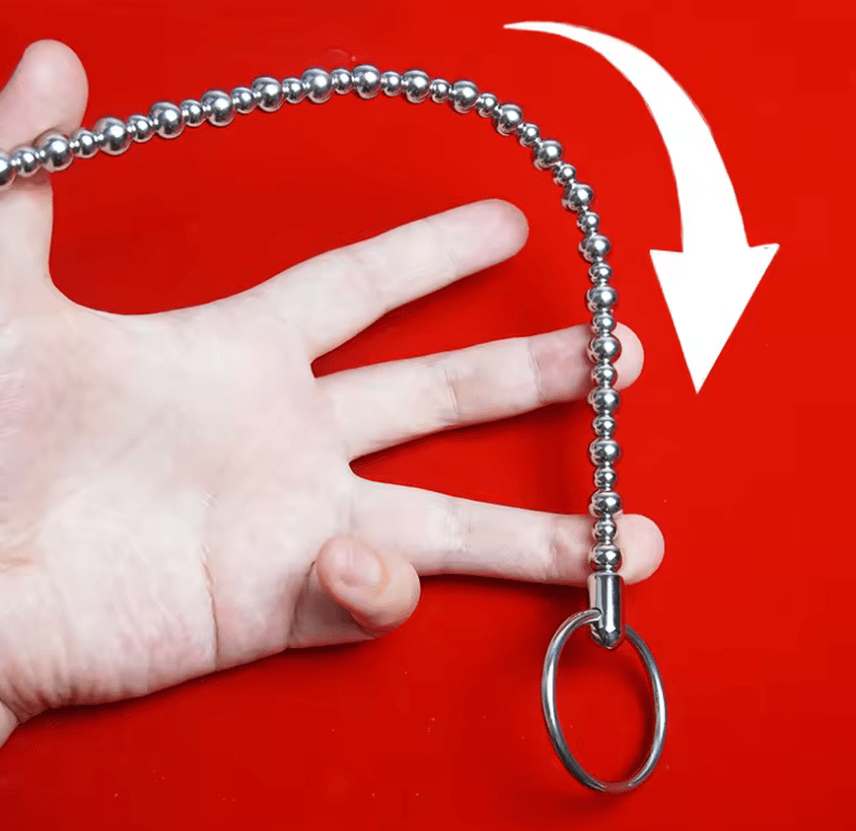 Stainless Steel Urethral Dilator – Metal Penis Plug for Sounding, Urethra Stretching & Masturbation Stimulation, Adult Sex Toy for Men