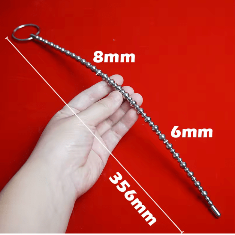 Stainless Steel Urethral Dilator – Metal Penis Plug for Sounding, Urethra Stretching & Masturbation Stimulation, Adult Sex Toy for Men