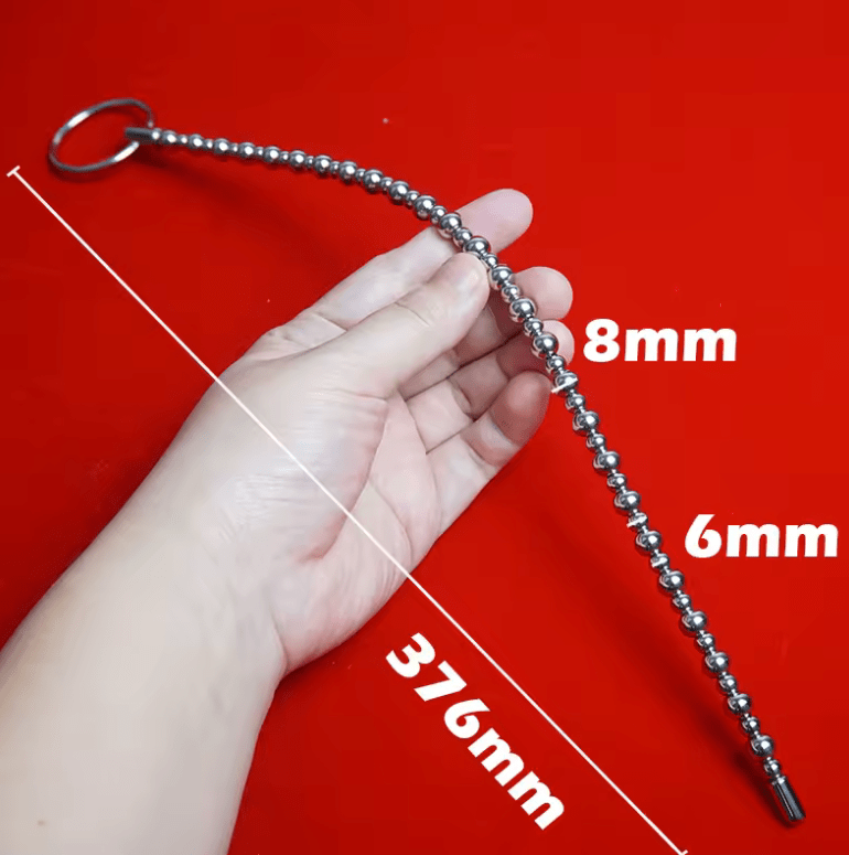 Stainless Steel Urethral Dilator – Metal Penis Plug for Sounding, Urethra Stretching & Masturbation Stimulation, Adult Sex Toy for Men