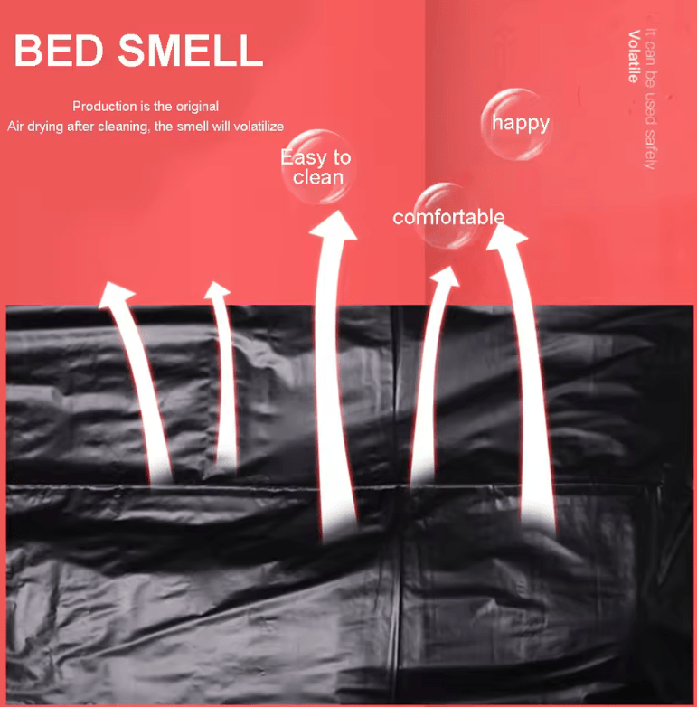 Waterproof Adult Sex Bed Sheet – SM Wetlook Bed Cover for Wet Play, Lubricant Protection, Bondage, and Couple Games – Waterproof Flirt Tool