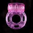 Penis Ring Vibrator for Men – Delay Ejaculation Ring, Cock Ring with Clitoris Stimulator for Couples, Vibrating Sex Toy for Enhanced Pleasure