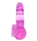 Penis Ring Vibrator for Men – Delay Ejaculation Ring, Cock Ring with Clitoris Stimulator for Couples, Vibrating Sex Toy for Enhanced Pleasure