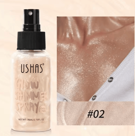Diamond Liquid Highlighter – Waterproof Glitter Body & Face Bronzer – Long-Lasting High Gloss Glow for Face, Cheeks & Contour – Shimmer Makeup Illuminator for All Skin Tones