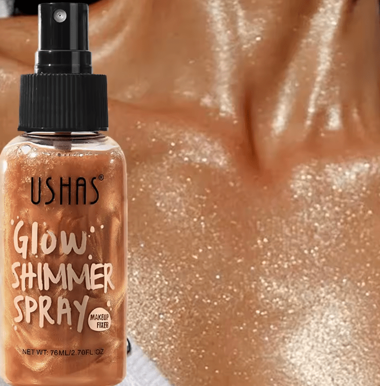 Diamond Liquid Highlighter – Waterproof Glitter Body & Face Bronzer – Long-Lasting High Gloss Glow for Face, Cheeks & Contour – Shimmer Makeup Illuminator for All Skin Tones
