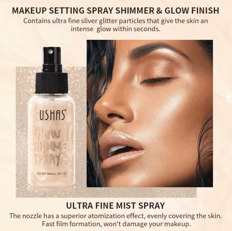 Diamond Liquid Highlighter – Waterproof Glitter Body & Face Bronzer – Long-Lasting High Gloss Glow for Face, Cheeks & Contour – Shimmer Makeup Illuminator for All Skin Tones