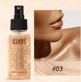 Diamond Liquid Highlighter – Waterproof Glitter Body & Face Bronzer – Long-Lasting High Gloss Glow for Face, Cheeks & Contour – Shimmer Makeup Illuminator for All Skin Tones