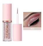 Gold Glitter Liquid Eyeliner Pen – Waterproof, Smudge-Proof, Long-Lasting Formula – Fast-Drying Eye Makeup for Bold, Sparkling Looks – Easy-to-Use Precision Tip