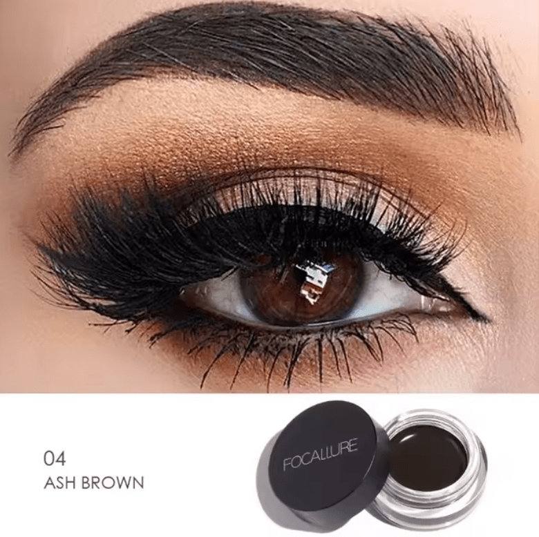 FOCALLURE Eyebrow Cream Gel – Waterproof Long-Lasting Brow Pomade with Brush – Smudge-Proof Eyebrow Enhancer for Women’s Makeup – Wholesale Pack Available