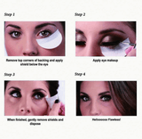 50PCS Eye Shadow & Eyelash Isolation Stickers – Easy Transfer Makeup Tape for Eyeshadow Application & Lash Grafting – No-Mess, Disposable Beauty Tools