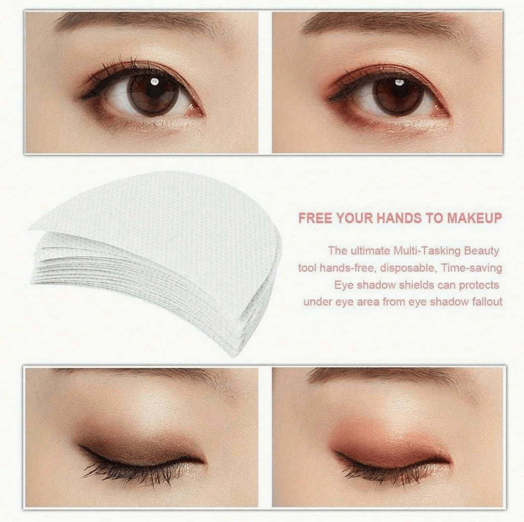 50PCS Eye Shadow & Eyelash Isolation Stickers – Easy Transfer Makeup Tape for Eyeshadow Application & Lash Grafting – No-Mess, Disposable Beauty Tools