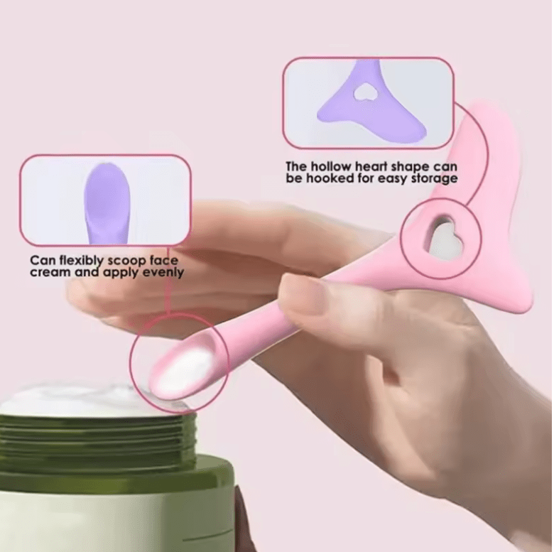 Multifunctional Silicone Eye Makeup Tool – Eyeliner & Mascara Stencil, Eyeshadow Applicator & Brush Holder – Reusable Makeup Aid for Flawless Eye Looks
