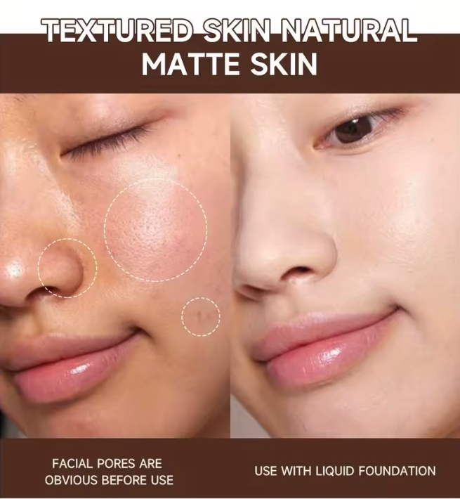 Invisible Pore Eraser Face Primer – Hydrating & Moisturizing Makeup Base – Pore-Minimizing, Smoothing Primer for Flawless Foundation & Long-Lasting Wear