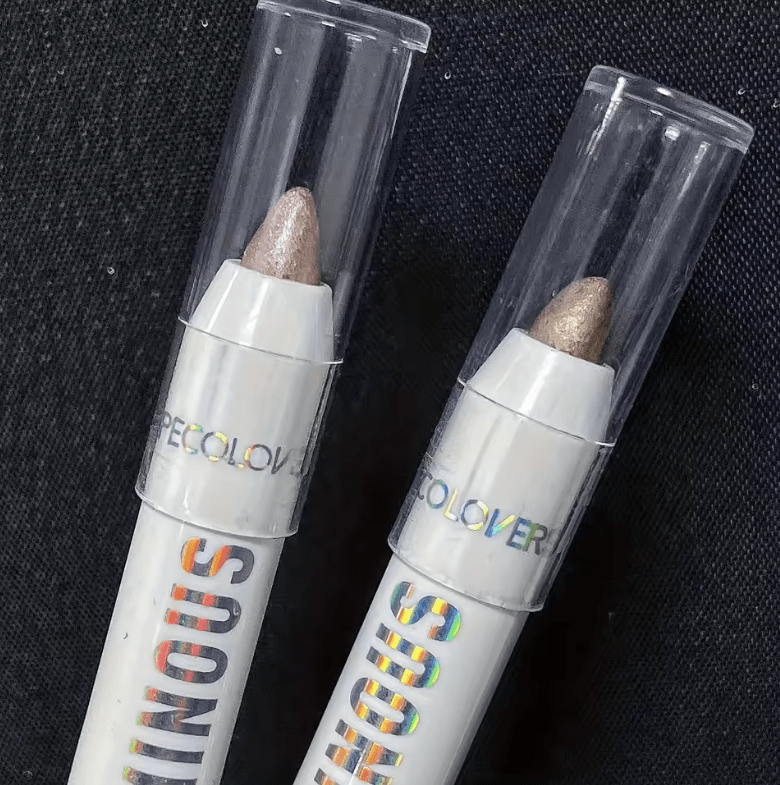 9-Color Waterproof Eyeshadow Stick Set – Long-Lasting Metallic & Pearlescent Glitter Shades – Easy-to-Apply Cream Shadow for Bold or Natural Eye Makeup Looks