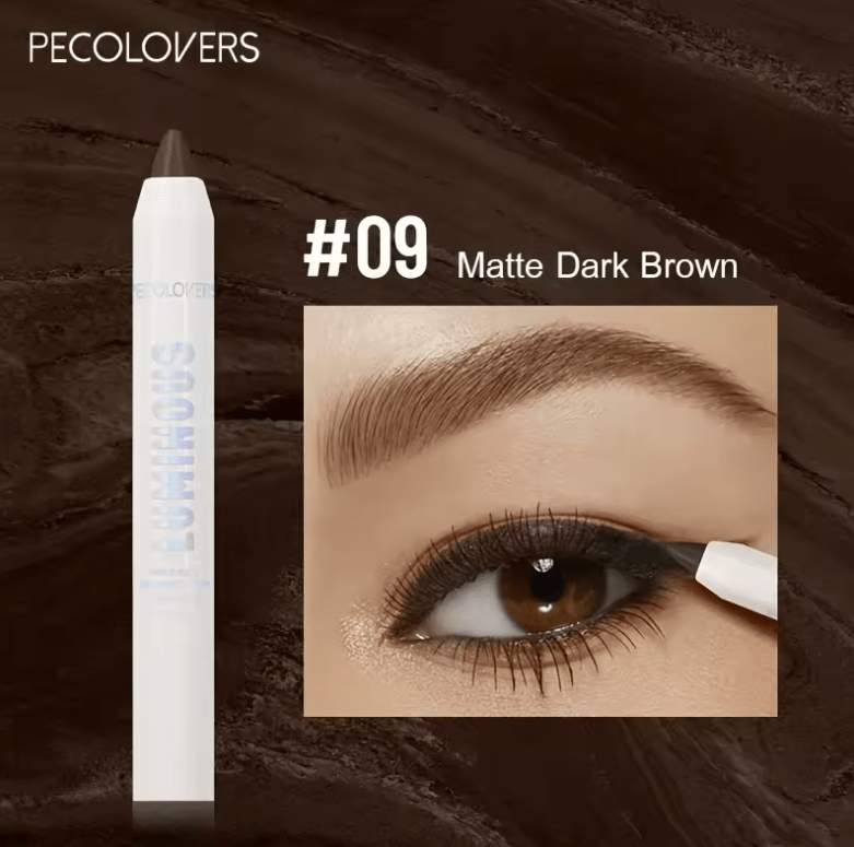 9-Color Waterproof Eyeshadow Stick Set – Long-Lasting Metallic & Pearlescent Glitter Shades – Easy-to-Apply Cream Shadow for Bold or Natural Eye Makeup Looks