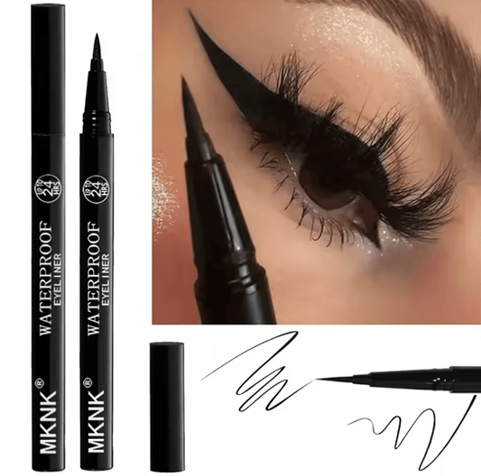 Quick-Dry Waterproof Liquid Eyeliner Pen – Long-Lasting, Smudge-Proof Matte Finish – Smooth Precision Tip Eye Liner for Bold & Defined Eye Makeup