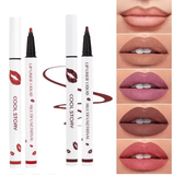Matte Liquid Lip Liner Pencil – Long-Lasting, Quick-Dry, Smudge-Proof Lipstick Pen – Soft, Natural Lip Definer for Precise, Full-Day Wear
