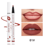 Matte Liquid Lip Liner Pencil – Long-Lasting, Quick-Dry, Smudge-Proof Lipstick Pen – Soft, Natural Lip Definer for Precise, Full-Day Wear