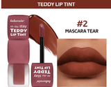 Teddy Lip Tint – Waterproof Matte Liquid Lipstick – Long-Lasting 12H Wear, Kiss-Proof, Smudge-Resistant Lip Stain, Lightweight Formula, 1 Count