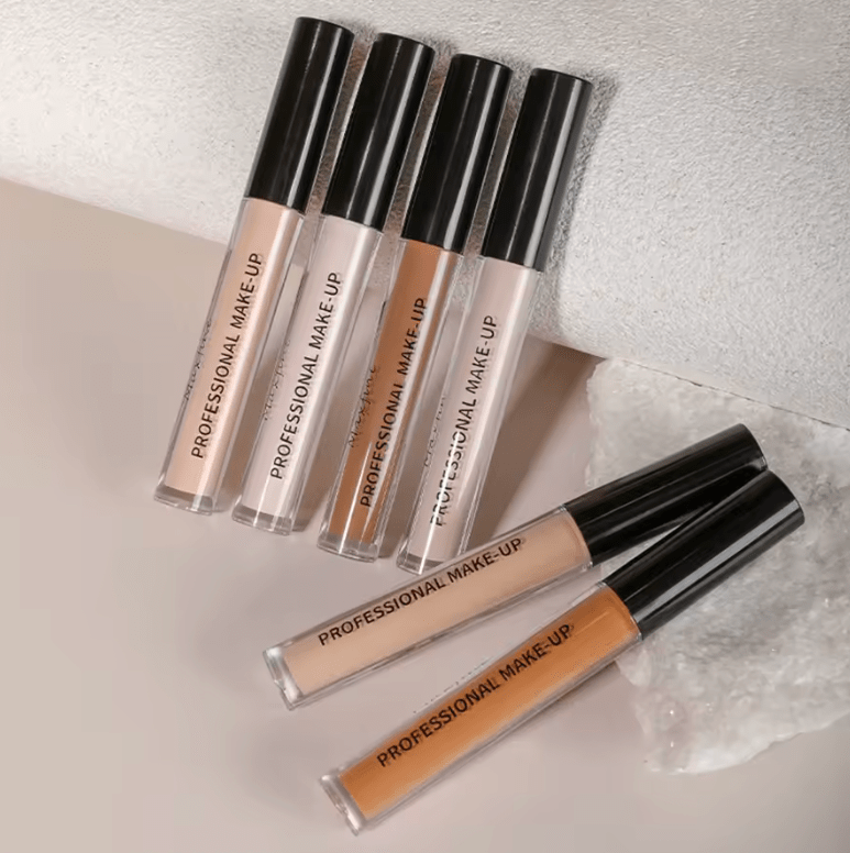 Full-Coverage Liquid Concealer – Matte, Waterproof & Long-Lasting – Oil-Control, Moisturizing Formula for Flawless Face Makeup