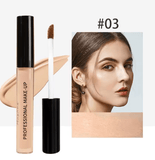 Full-Coverage Liquid Concealer – Matte, Waterproof & Long-Lasting – Oil-Control, Moisturizing Formula for Flawless Face Makeup