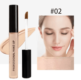 Full-Coverage Liquid Concealer – Matte, Waterproof & Long-Lasting – Oil-Control, Moisturizing Formula for Flawless Face Makeup