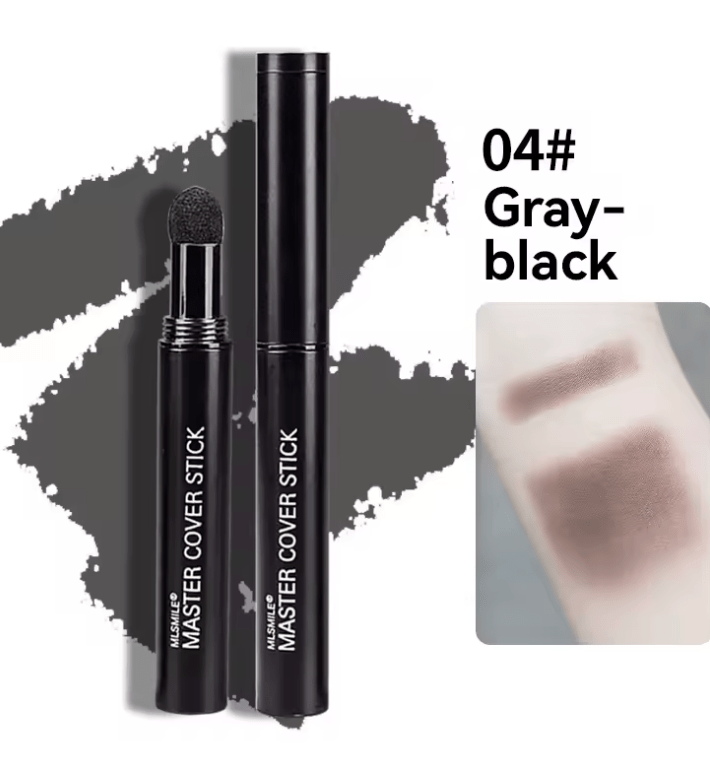 Hairline Repair Stick Pen – Instant Root Touch-Up for Thinning Hair & Hairline Coverage – Natural Black Hair Shadow Powder Filler Pen for Men & Women