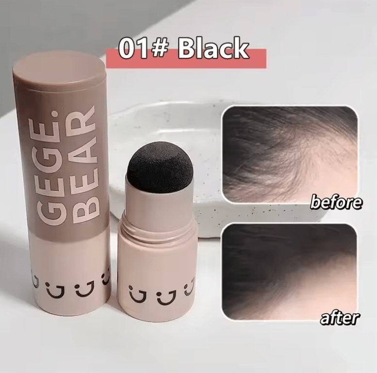 Waterproof Hairline Fluffy Powder Pen – Root Touch-Up & Hair Concealer for Thinning Hair – Portable Hairline Filler & Shadow Coloring Tool