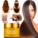 Deep Repair Hair Mask with Biotin, Collagen & Keratin – Intensive Conditioner & Nourishing Oil Treatment for Dry, Damaged, Frizzy Hair