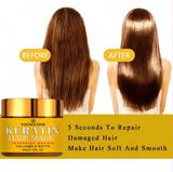 Deep Repair Hair Mask with Biotin, Collagen & Keratin – Intensive Conditioner & Nourishing Oil Treatment for Dry, Damaged, Frizzy Hair