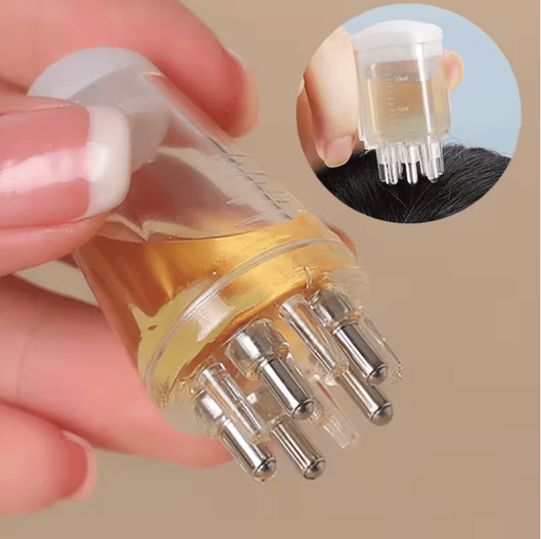 Scalp Applicator Liquid Comb – Hair Root Massager for Hair Growth Serum & Oils – Precision Applicator Tool for Scalp Care & Anti-Hair Loss Treatment